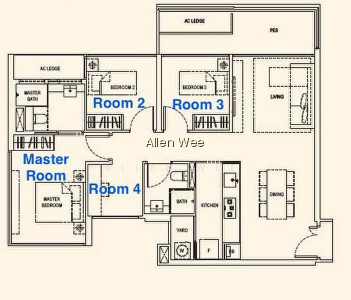 CANBERRA SEMBAWANG YISHUN 3+STUDY TOP 2022 LIKE BRAND NEW 1033SQFT photo 4