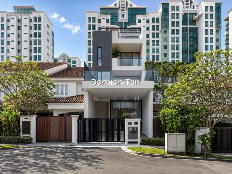 Just Top Rare Brand New 3.5-Sty Terrace Near Hillview MRT Stn Massive Built-Up W/ 6 Bedrooms image 1 of 10