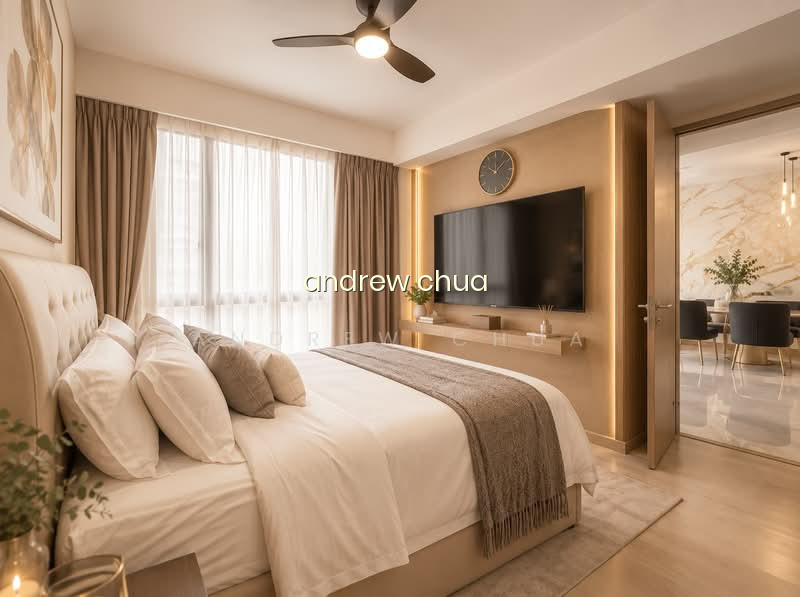 HIGH FLOOR 2 BED 2 BATH CONDO FOR SALE IN SENGKANG photo 2