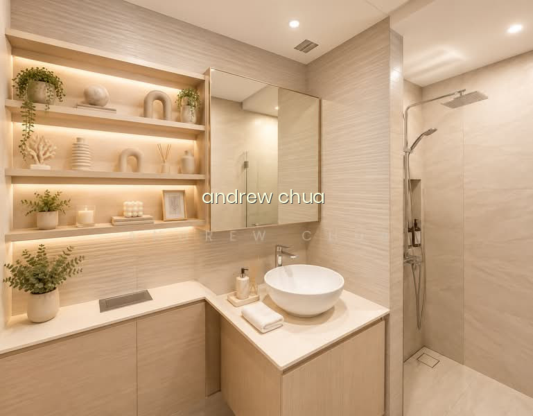 HIGH FLOOR 2 BED 2 BATH CONDO FOR SALE IN SENGKANG photo 3