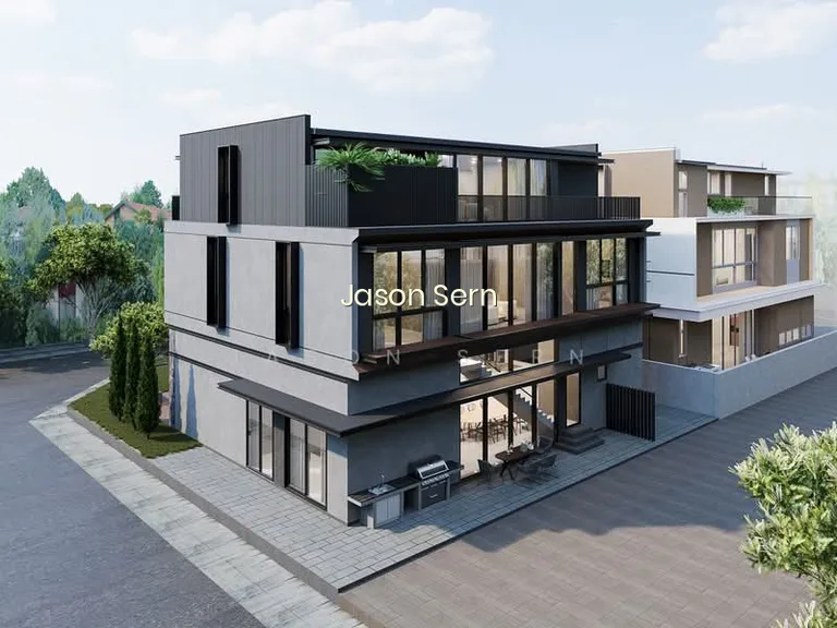 Brand-New Luxury Freehold Detached in Landed Enclave Within Bungalow Zoning Only image 1 of 2