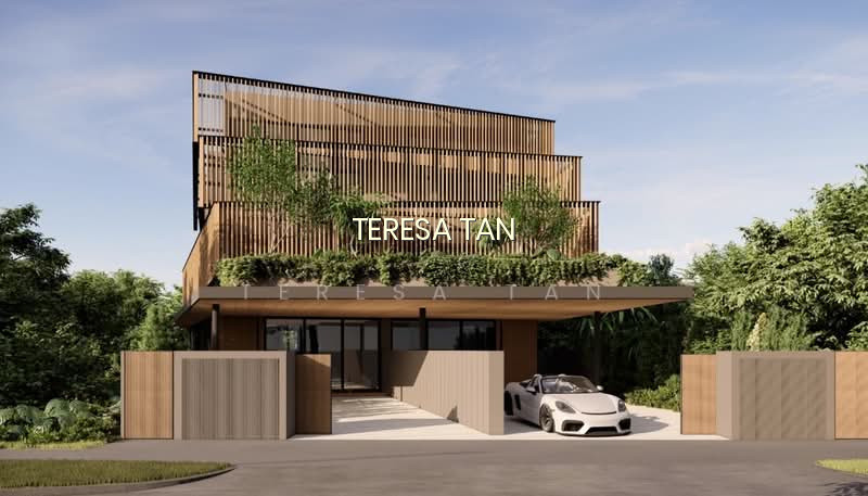 LANDED7772 FREEHOLD A PAIR OF BRAND NEW BESPOKE SEMI-DETACHED 2 STOREY+ATTIC+POOL 9_667_7772 image 1 of 7