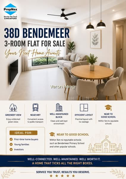 38D BENDEMEER ROAD
