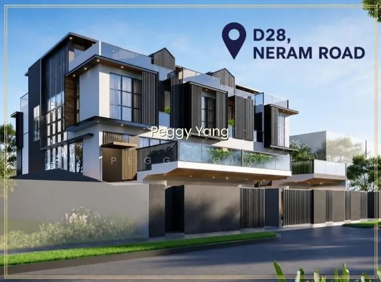 Last Unit 999 Yrs Corner Terrace With Basement @Neram Road, D28 Eminence Landed image 1 of 10