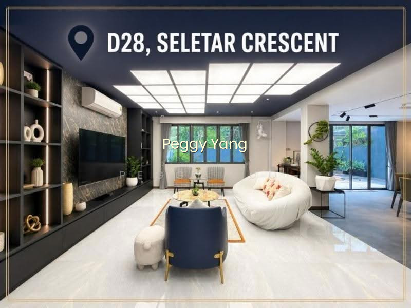 ? RENOVATED? 999 YR SEMI-D WITH HUGE GARDEN@SELETAR CRES, D28 EMINENCE LANDED image 1 of 10