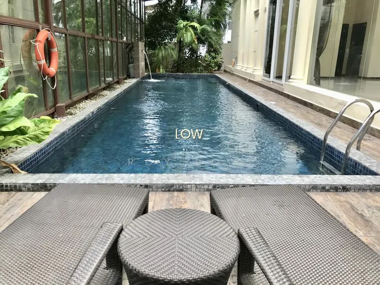 Renovated 3 Storey Modern Bungalow With Beautiful Pool for Lease image 1 of 10