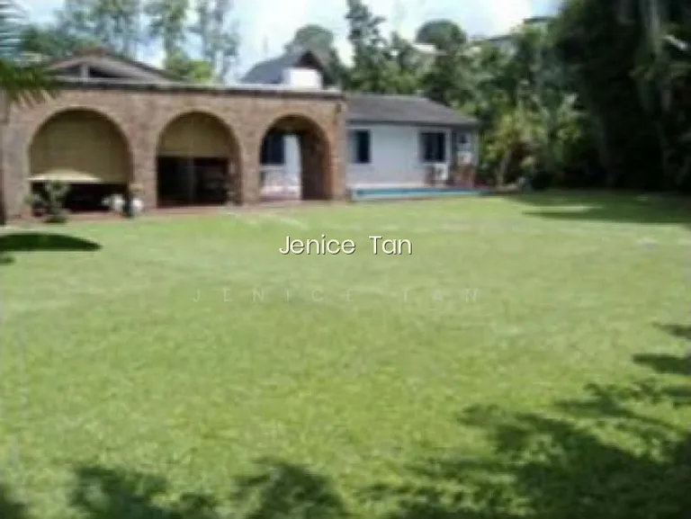Charming Single-Storey Good Class Bungalow in Binjai Park — Rare Flat Land With Pool & Lush Gardens image 1 of 8