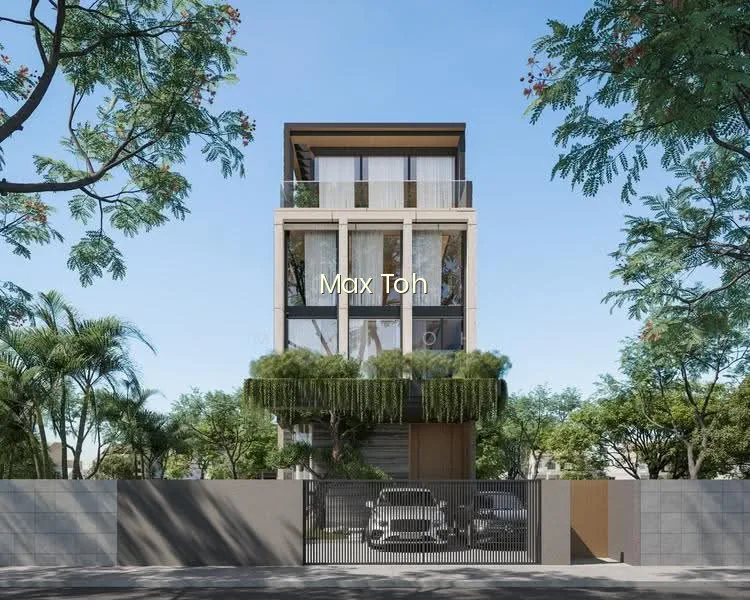 LANDED7772 @ D10 Brand New 2 Storey Detached With Attic Within 1KM to Nanyang Primary image 1 of 10