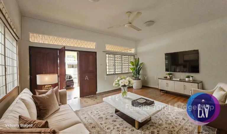 Freehold Terrace House Within Chij, Perfect for Rebuilt! image 1 of 8