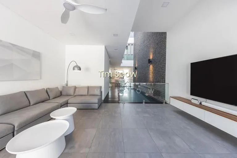 Modern Terrace With Indoor Pool image 1 of 9