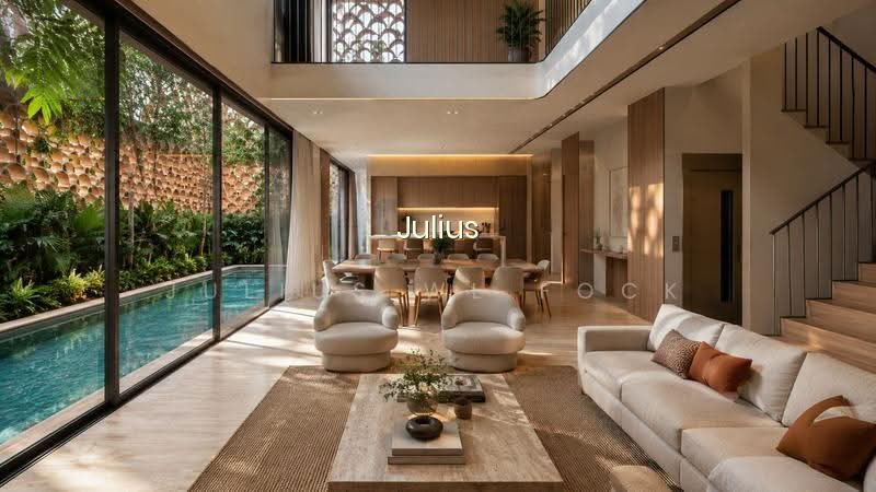 Finest Arched Veil House @ Kew Drive Brand New Semi-D GCB Design image 1 of 10