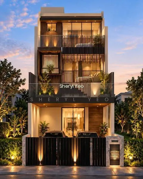 LANDED7772@ Brand New Freehold Terrace in Upper Thomson image 1 of 6
