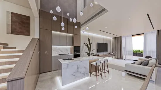 Brand New Modern 2.5 Sty Terrace Home with Basement & Lift | 5,413sqft image 1 of 10