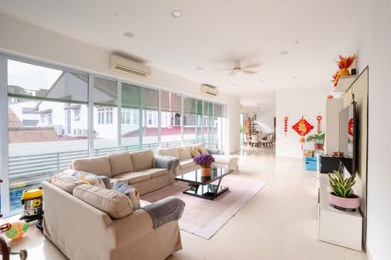 Just Listed! Modern 3-Sty Semi-D with Pool & Private Lift | Walk to Kovan MRT image 1 of 10