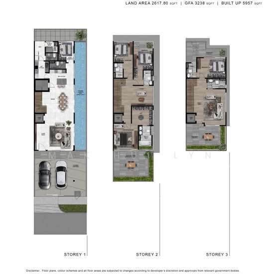 A Pair of Brand New 3 Storey Semi Detached with Private Pool, Mezzanine & Lift in Siglap Area photo 3