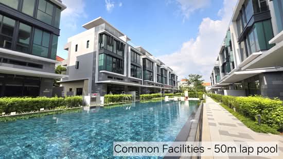 Freehold Cluster Semi-D Private Lift to all 5 floors 5bed5bath+helper Ang Mo Kio/Yio Chu Kang MRT image 1 of 10