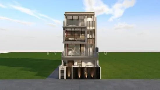 Brand New 5-Bedroom End-Lot House in Serangoon Garden Estate image 1 of 8