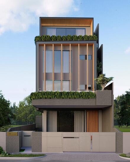 Tanah Merah brand new luxury freehold 3.5 storey SD near MRT photo 2