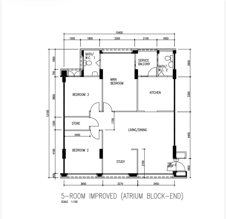 Blk 793 WOODLANDS AVE 6 image 1 of 2