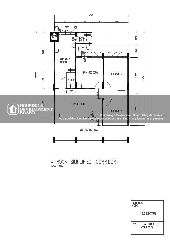 Blk 840 WOODLANDS ST 82 photo 3