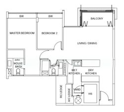 The Lanai (D23), Condominium - For Rent photo 5