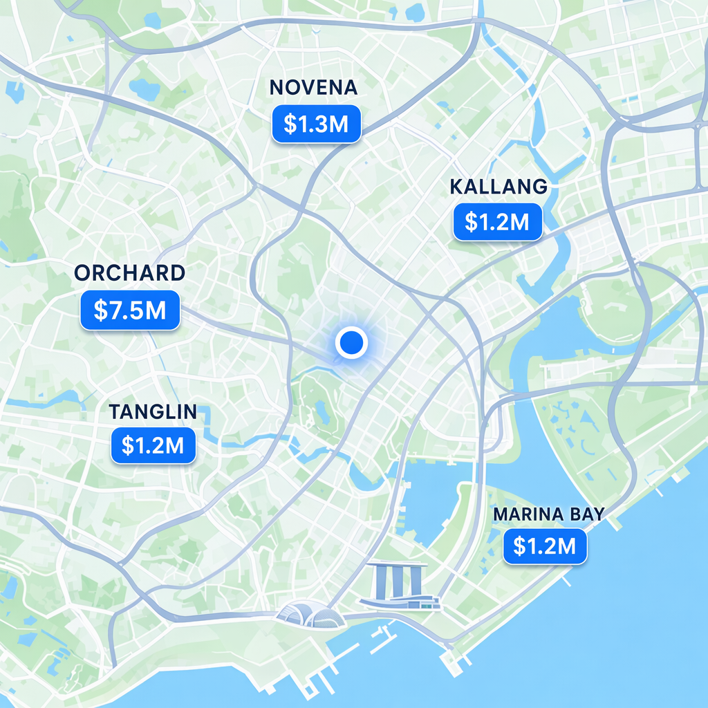 Singapore market map