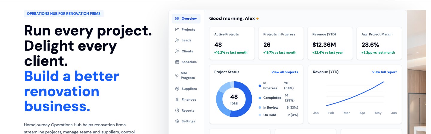 Renovation Platform preview