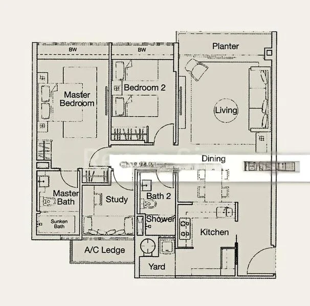 FERRARIA PARK CONDOMINIUM 12
